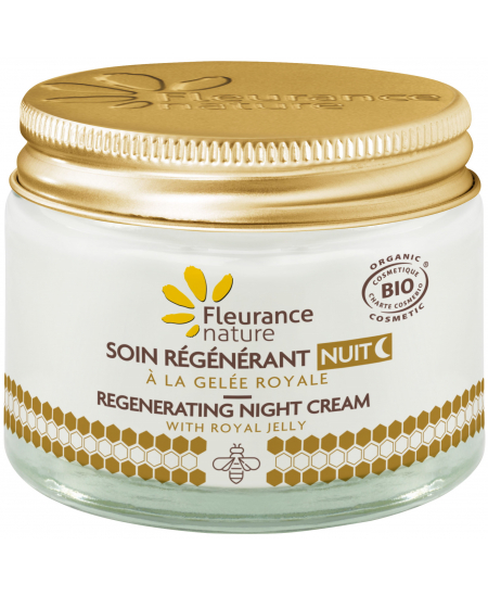 Fleurance Nature - Soin de nuit régénérant à la Gelée Royale Bio - 50ml