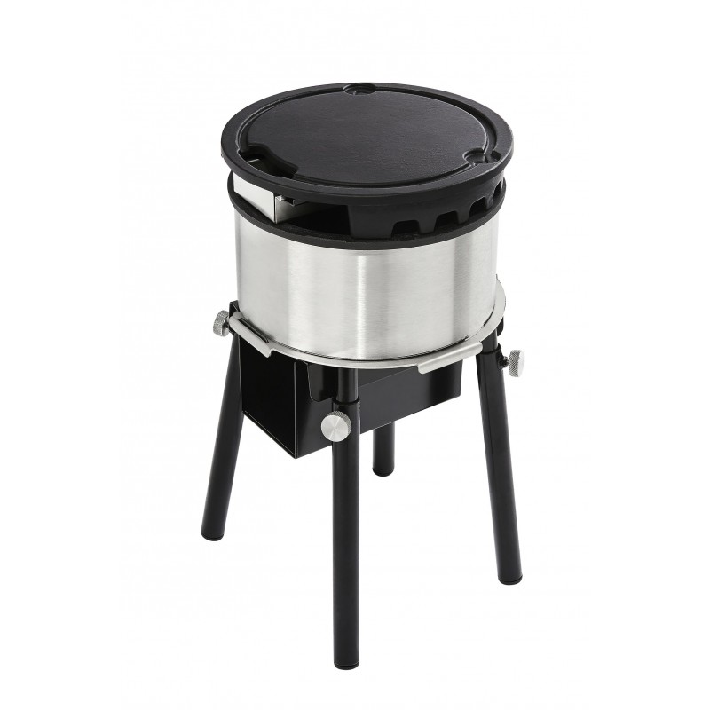 BBQ Qaïto camping plancha brasero aux pellets