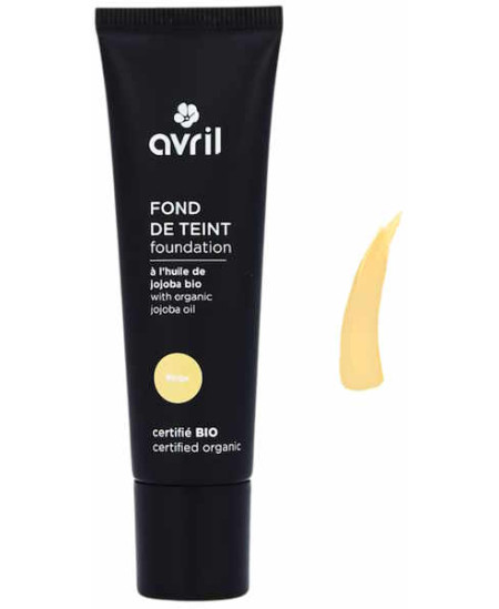 Avril Cosmétique Fond de teint Beige Certifié Bio 30ml