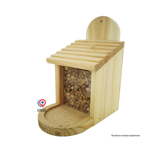 MANGEOIRE 2 EN 1 POUR OISEAUX OU ÉCUREUILS - 17,8X19,7X24,15CM - NATURES MARKET®