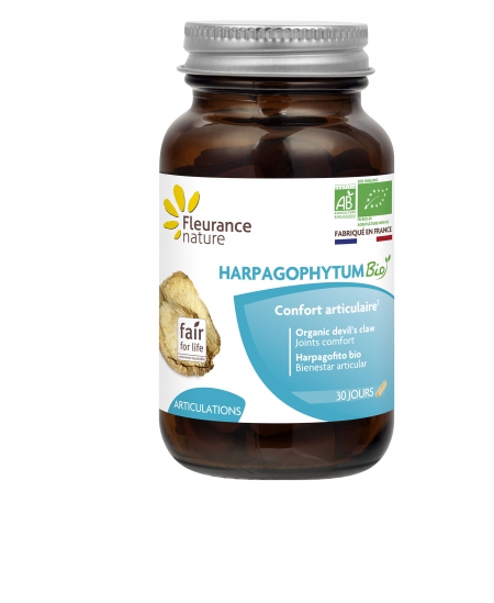 Fleurance Nature - Harpagophytum bio et équitable - 60 comprimés