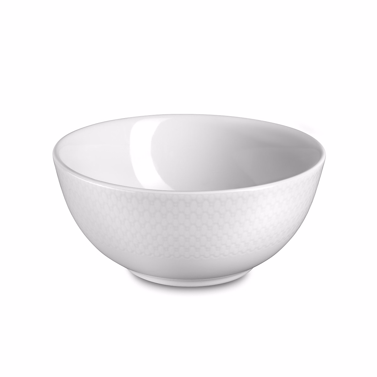 Bol déjeuner 14 cm (lot de 6) Blanc – Izy par Médard de Noblat