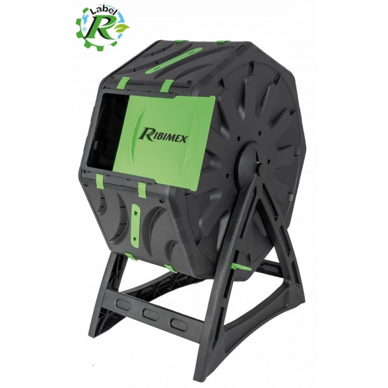 Composteur rotatif 70L - Compostage rapide en 2 semaines