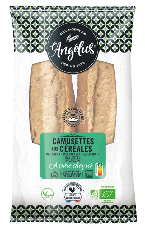 Extérieur équipement：Camusettes aux céréales bio Angelus - 2 x 200 g