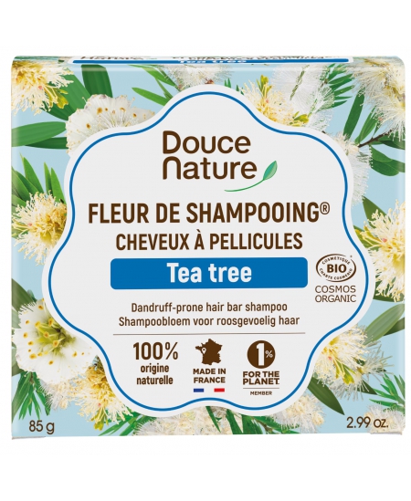 Douce Nature - Fleur de Shampooing solide antipelliculaire - 85 gr