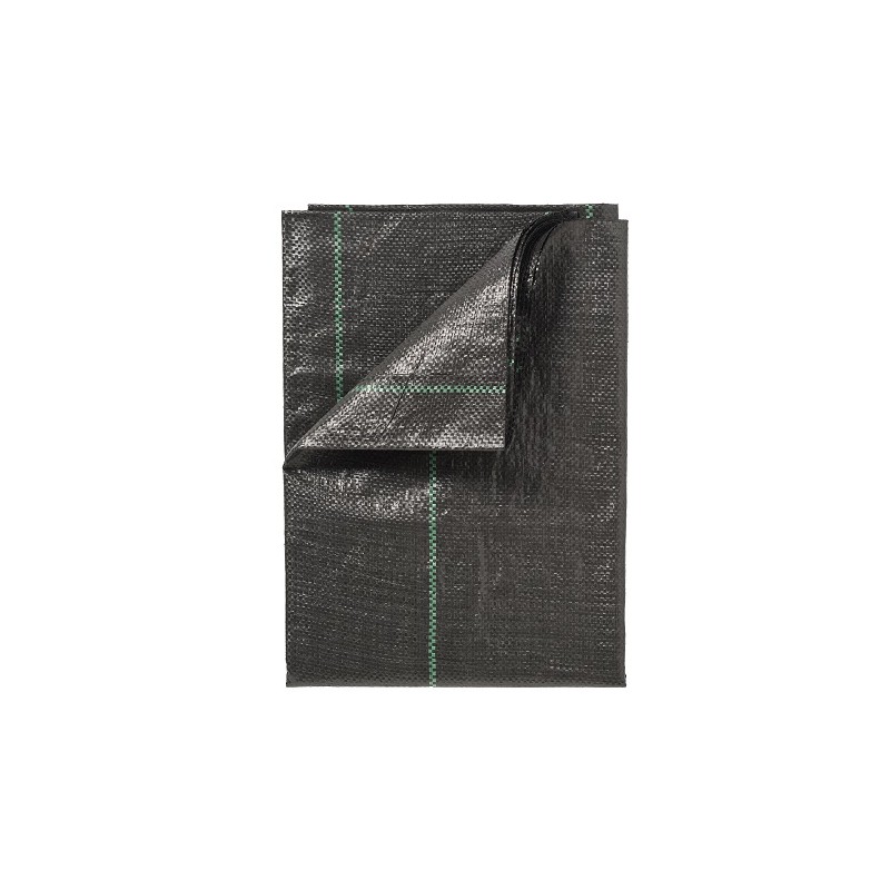Toile de paillage noire 100 g/m² - Mauvaises herbes sous contrôle