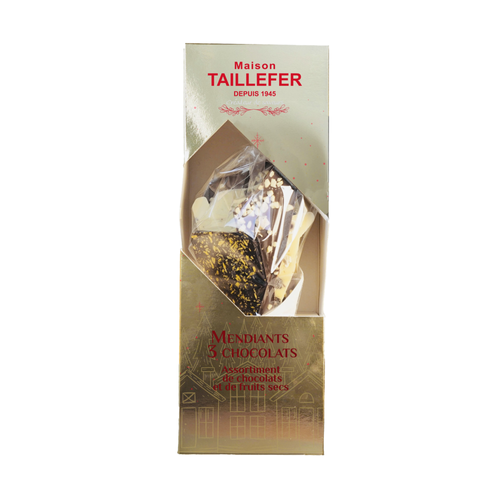 MAXI CORNET MENDIANTS 3 CHOCOLATS MAISON TAILLEFER® - 270G