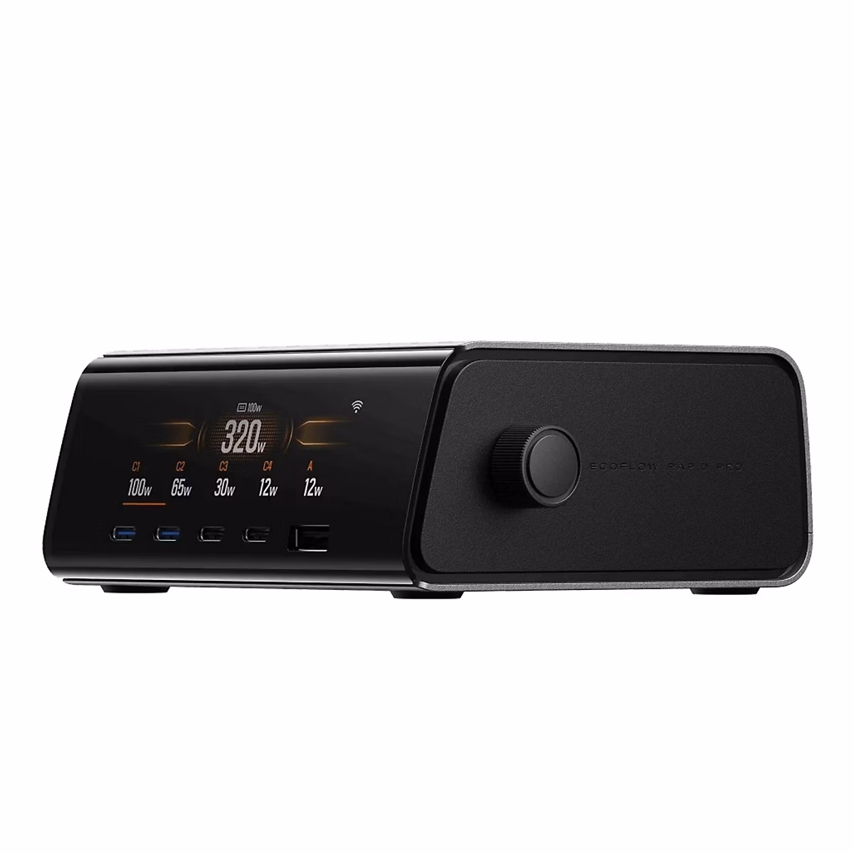 EcoFlow RAPID Pro Desktop Charger – 320W, 5 ports, GaN, ultra-rapide