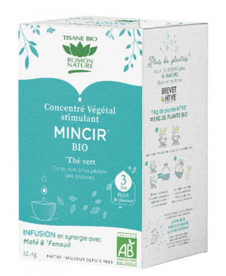 Romon Nature - Tisane concentrée bio Mieux Mincir - 18 sachets