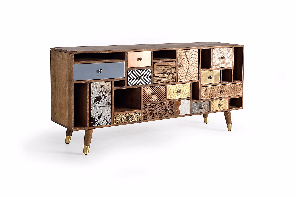Meuble – Commode en manguier massif avec tiroirs