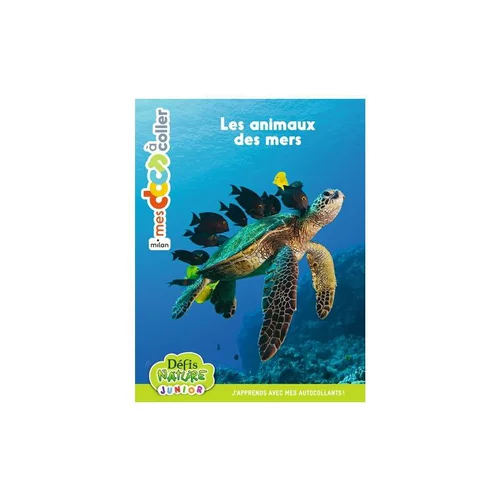 Accessoire jardin：Docs à coller “Les animaux de la mer” Éditions Milan