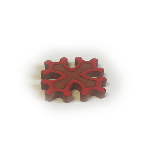 CROIX OCCITANE ÉMAILLÉE - ROUGE