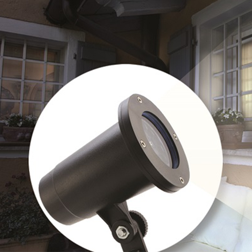 PROJECTEUR NOIR LED FLOCONS DE NEIGE
