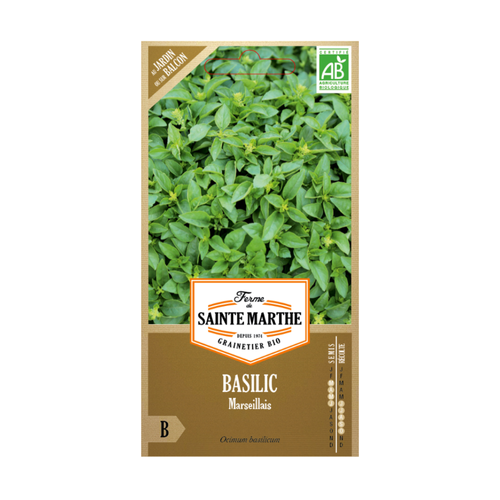 GRAINES BASILIC MARSEILLAIS BIO