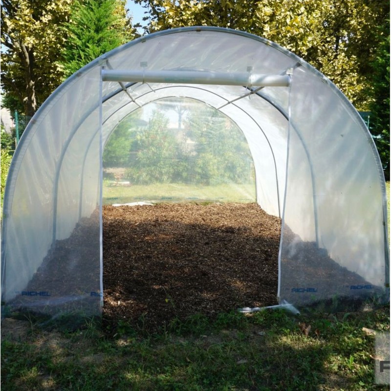Serre 13,50m² – 3x4,5m – 1 porte zippée