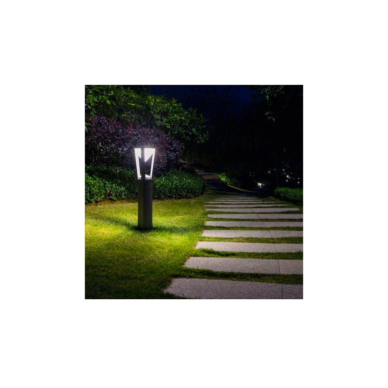 Lampe sur pied en alu Diamond
