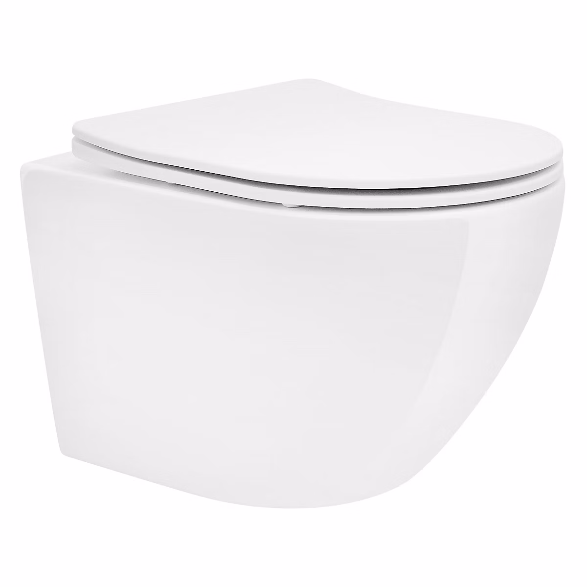 Cuvette WC suspendu sans rebord céramique blanc abattant softclose nano revêt – Réf. GCGQTCTAA1720569272