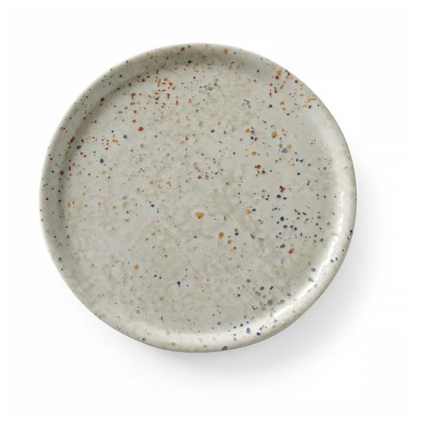 Assiette à Pizza Drops Collection Gris 330 mm – Lot de 6, Hendi