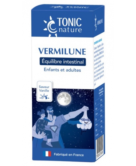 Tonic Nature - Vermilune équilibre intestinal formule liquide arome vanille - 150 ml