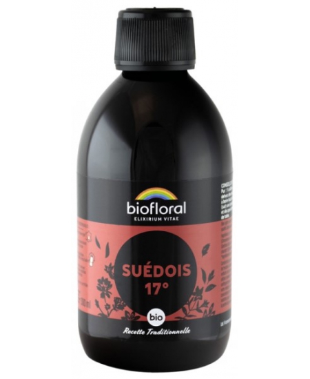 Biofloral - Elixir du Suédois bio 17° dépuratif tonique digestif - 300 ml