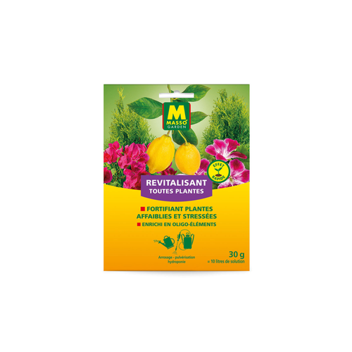 ENGRAIS REVITALISANT TOUTES PLANTES MASSO® - SACHET INDIVIDUEL 30G