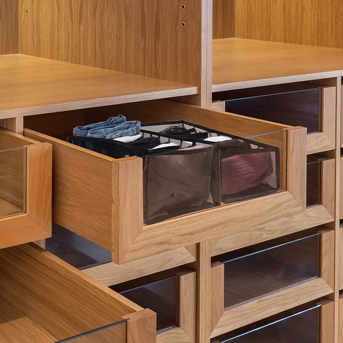 Boîte De Rangement – Je Cherche Une Idee | 9 Compartiments | Noir