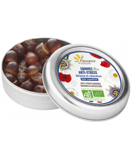 Fleurance Nature - Gommes anti stress Bio - 30gr