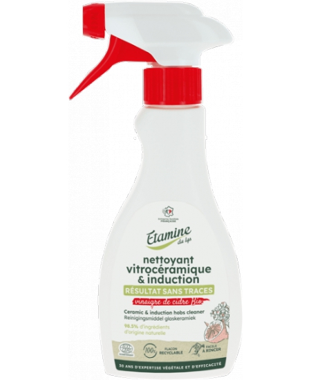 Etamine du Lys - Nettoyant Vitrocéramique Induction au vinaigre de Citron - 240 ml