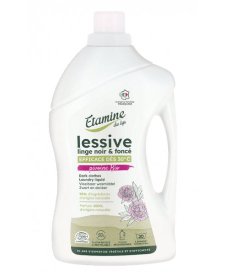 Etamine du lys - Lessive linge noir et foncé - 1L