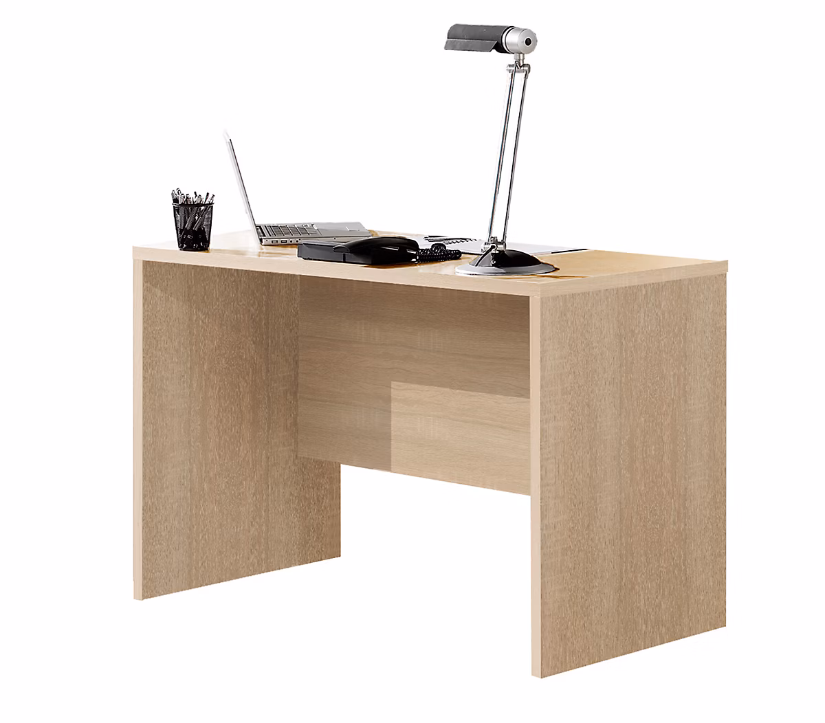 Bureau coloris Chêne Cambrian – longueur 120 x profondeur 60 cm