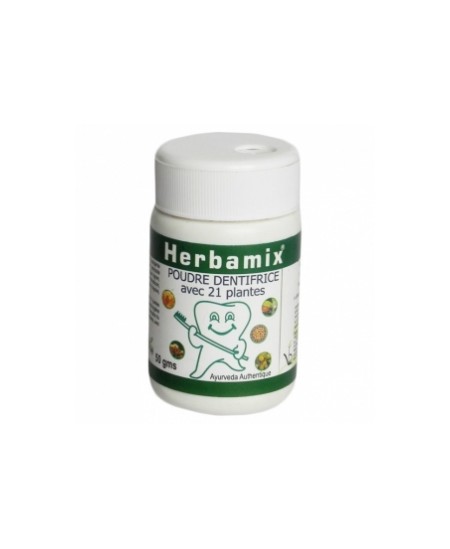 Kerala Nature - Dentifrice en poudre aux 21 plantes - 50 gr