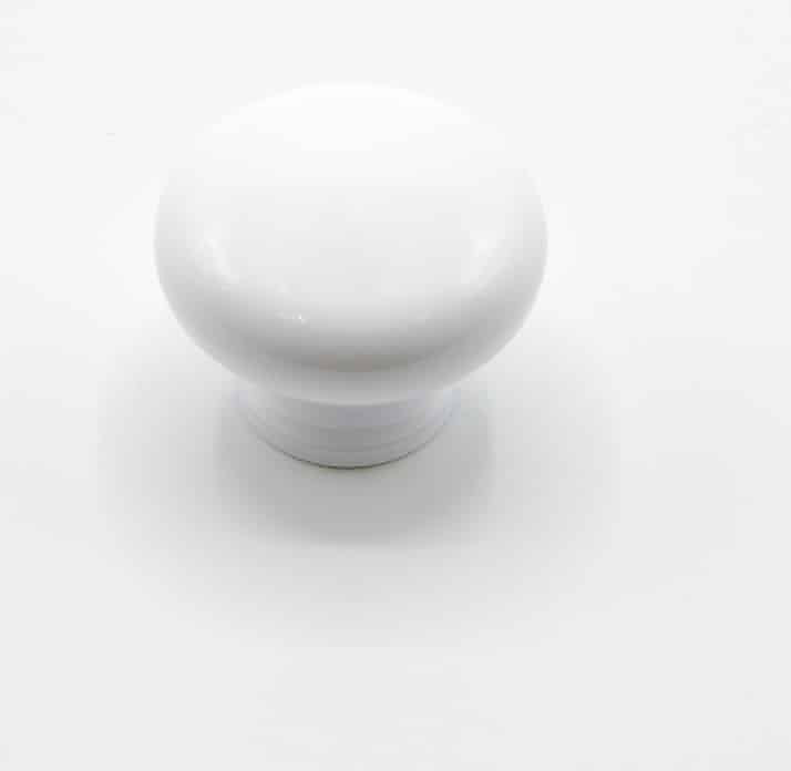 Bouton de meuble en résine polidur Haute resistance D 32 mm Blanc Lot de 25 – Réf. UHOAJCCMO4425551677