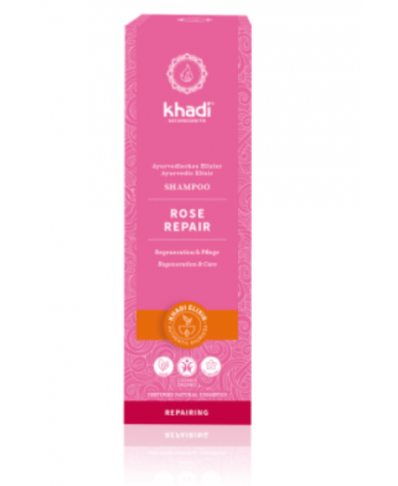 Khadi - Shampoing ayurvédique Rose - 200 ml