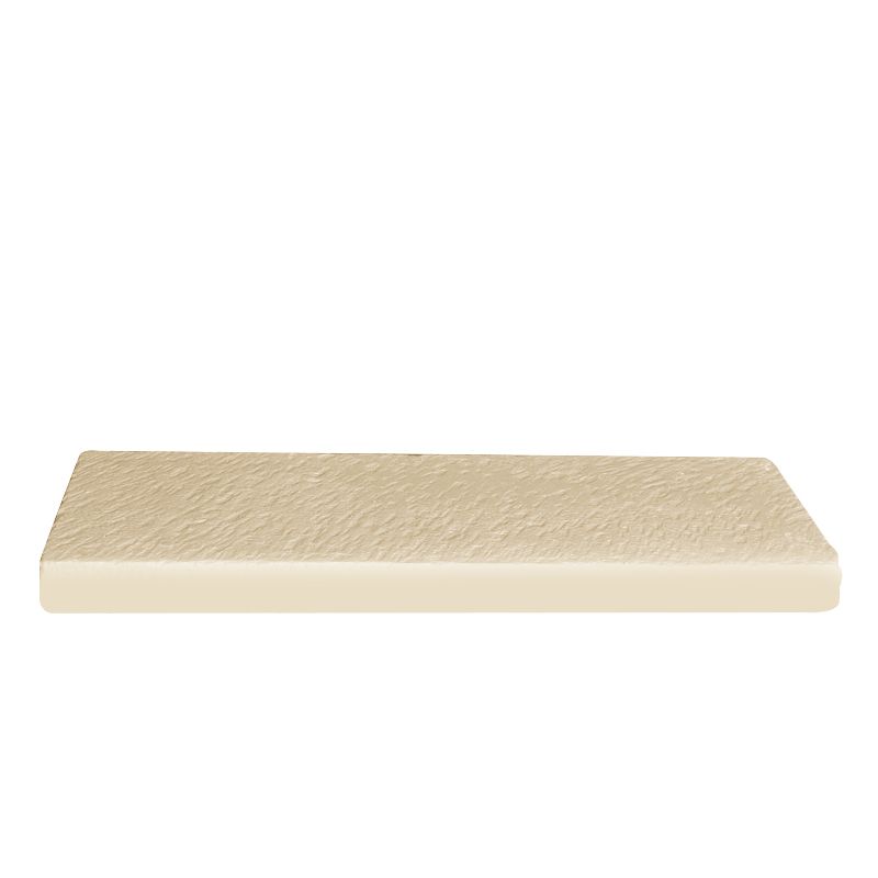 Dessus De Muret Plat 70 X 25 X 5 Ton Blanc