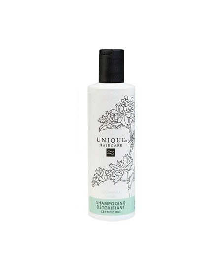 Unique - Shampoing détoxifiant au Bleuet cheveux normaux à gras - 250 ml