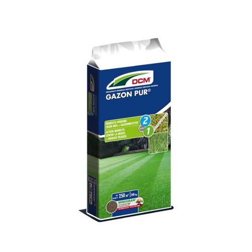 ENGRAIS ORGANIQUE MINÉRAL GAZON PUR® DCM® - 20KG