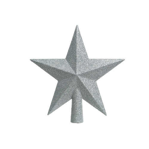 CIMIER ÉTOILE DE NOËL ARGENT