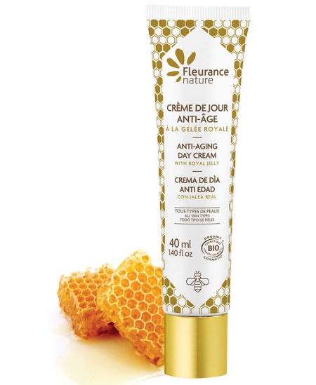 Fleurance Nature - Crème de jour anti-âge à la Gelée Royale Bio - 40ml