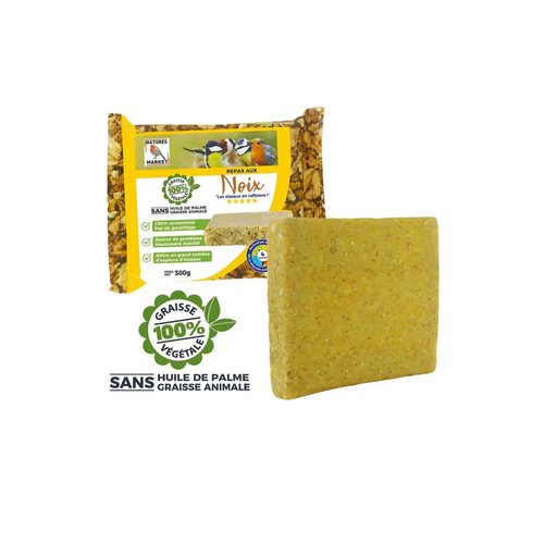 REPAS POUR OISEAUX AUX NOIX NATURES MARKET® - 300G