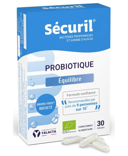 Yalacta Sécuril Probionibacterium freudenreichii 30 gélules