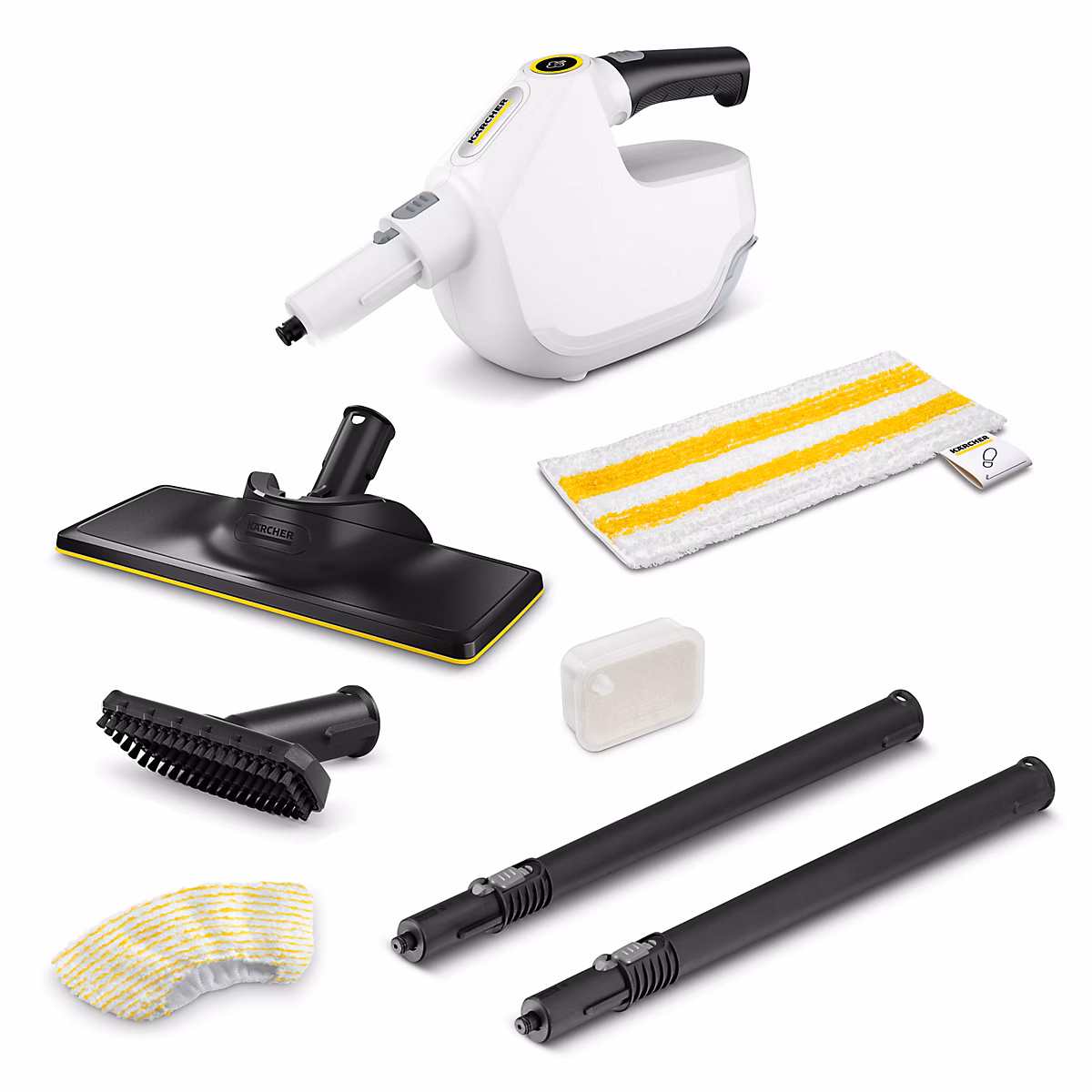 Balai nettoyeur vapeur Karcher SC 1 multi Up – Puissance 1200W- Accessoires spécifiques- multifonctions