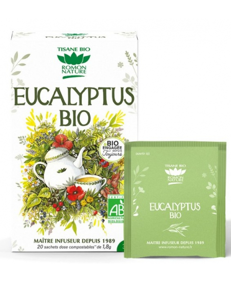 Romon Nature - Tisane Eucalyptus bio - 20 sachets