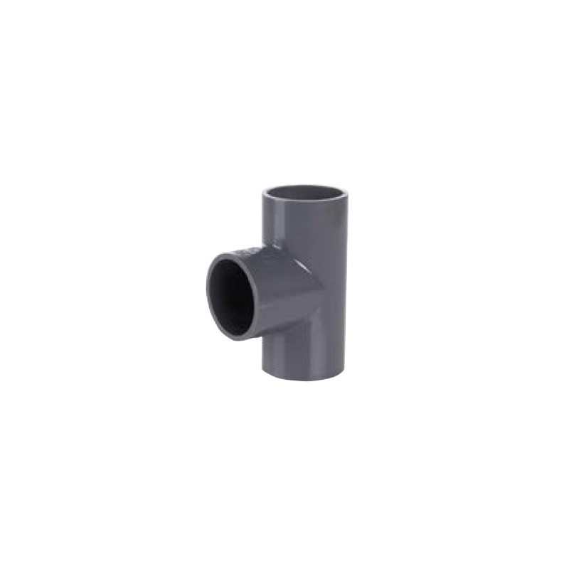 Raccord en T PVC-U - Connecteurs pour piscine et bassin