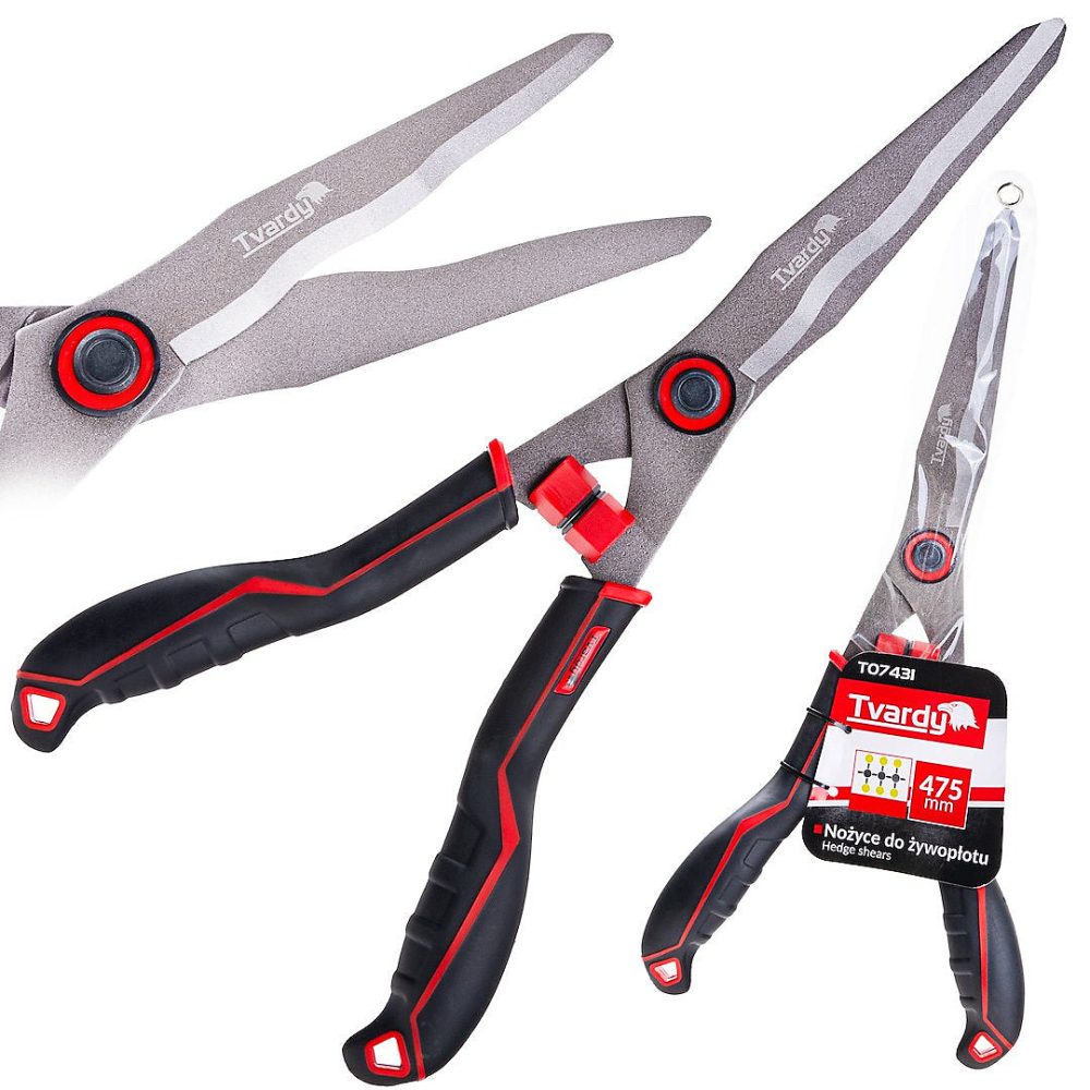 Cisailles À Haie Lame Ondulée 475 Mm PTFE Pour Jardin – Réf. HZQJSOSWG3895817099
