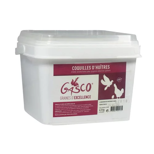 Au quotidien:Coquille d’huitre aromatisé en seau blanc de 4,5 kg