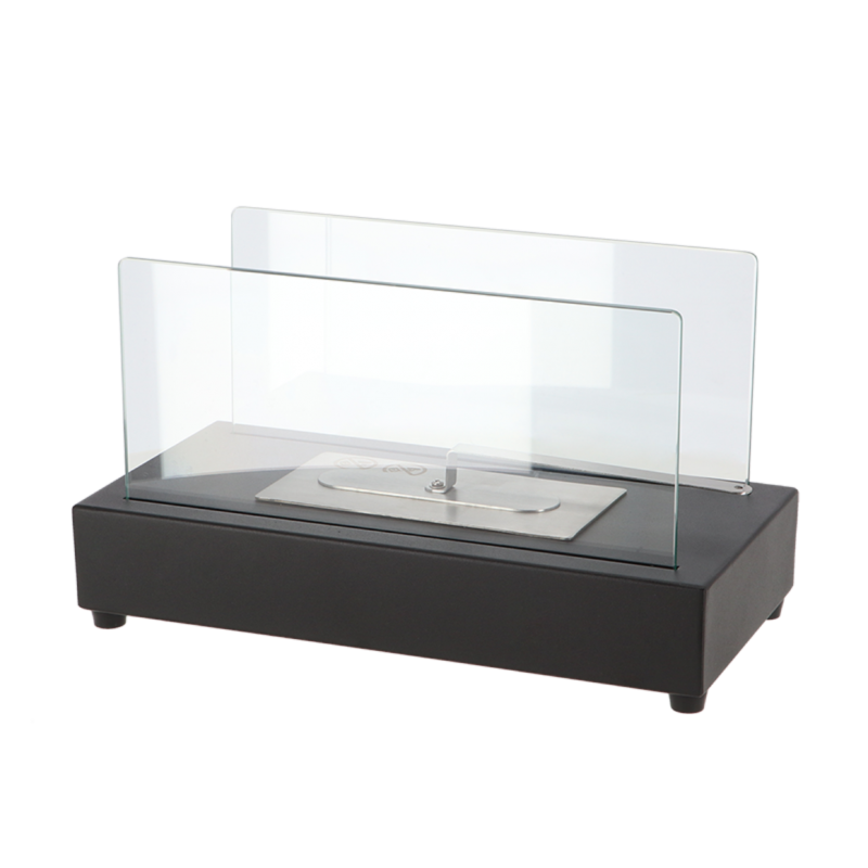Chauffage de table rectangulaire au Bioéthanol