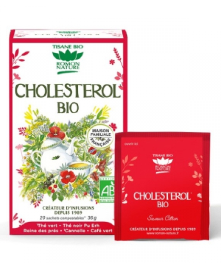 Romon Nature - Tisane complexe Cholestérol - 20 sachets de 32 gr
