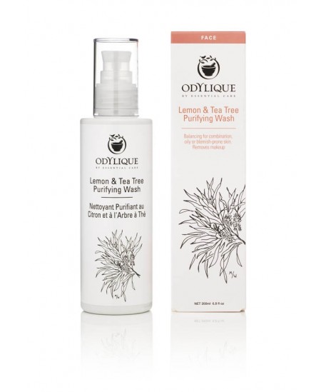 Odylique Nettoyant Purifiant au Citron et à l'Arbre à Thé 200ml
