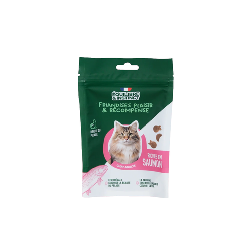 FRIANDISES CHAT ÉQUILIBRE & INSTINCT® - SAUMON - 80G