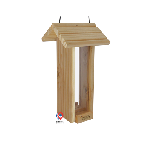 MANGEOIRE POUR OISEAUX 'LE GRENIER' - 10X12X29CM - NATURES MARKET®